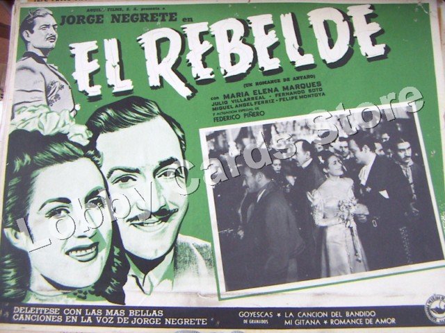 JORGE NEGRETE/EL REBELDE